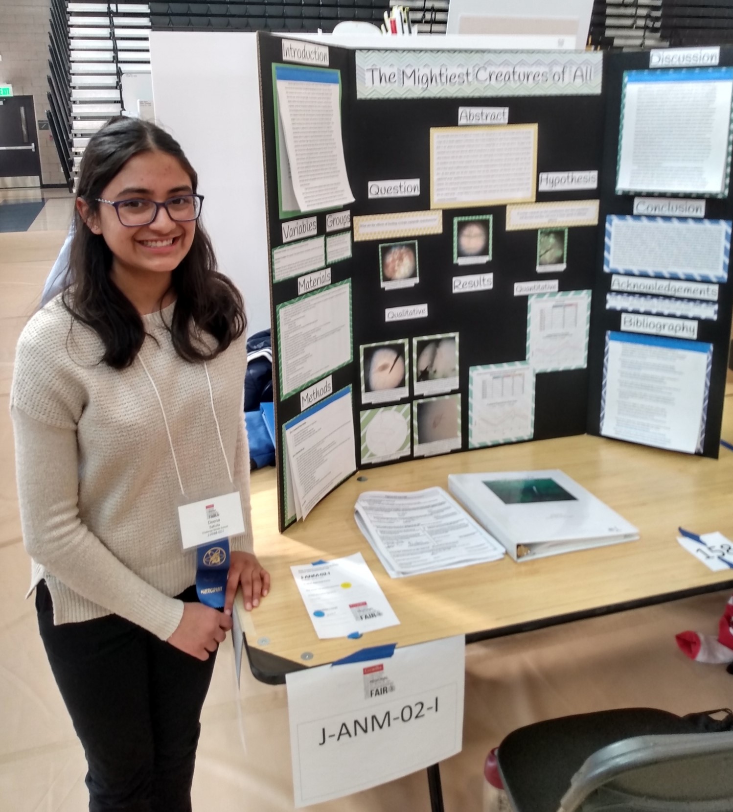 2020 Science Fair Winner